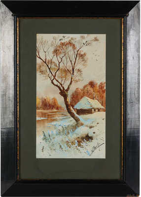 Панов Иван Степанович. Зимний пейзаж